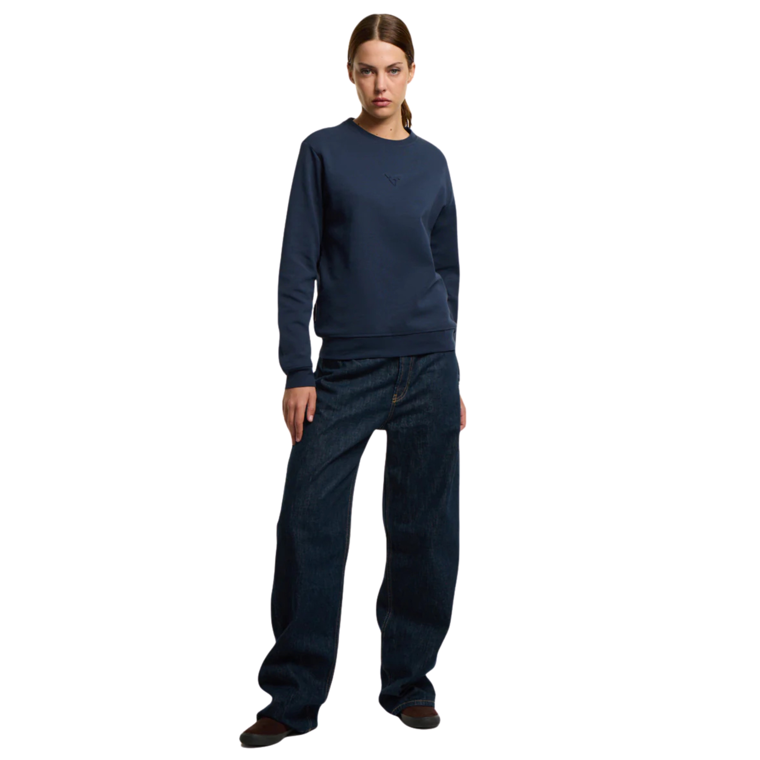 Original Cupra Sweatshirt Embossed Moonslate Blau unisex, Gr. L