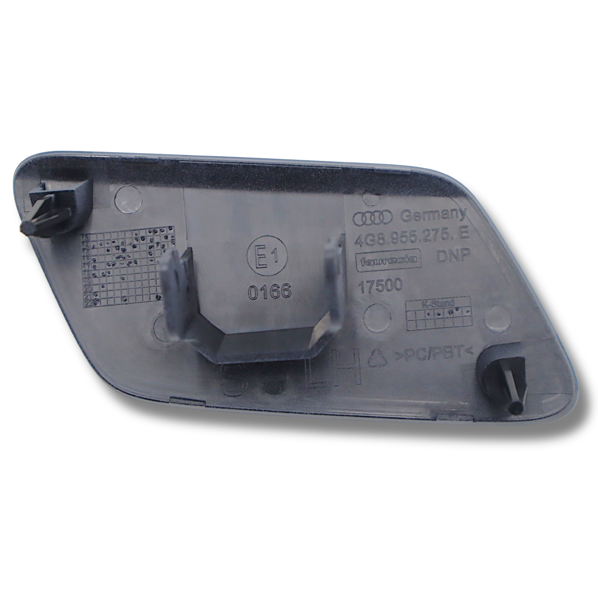 Original Audi A7 Abdeckkappe Scheinwerferwaschanlage Kappe Stossfänger vorne links grundiert