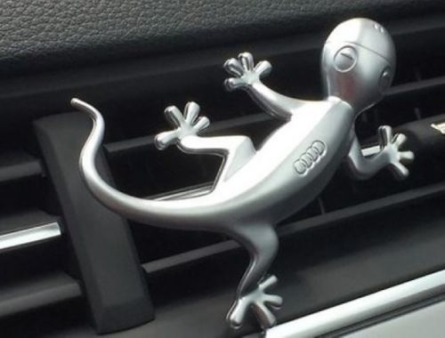 Original Audi Designgecko in Aluminiumoptik Gecko