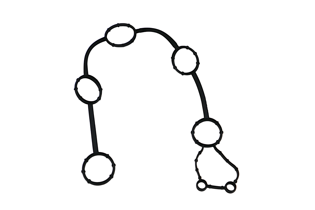 Original Audi A6 A8 R8 RS6 Dichtung für Zylinderkopf Zylinder 6-10 links