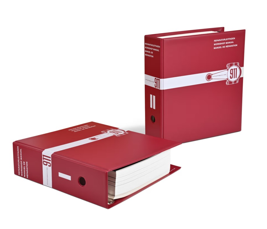 Original Porsche Reparaturleitfaden für 911 F-Modell - WKD480510