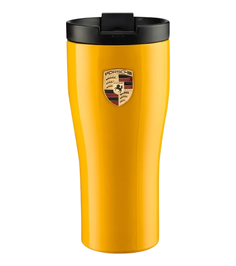 Original Porsche Thermobecher - AHEAD, gelb - WAP05063126AHD