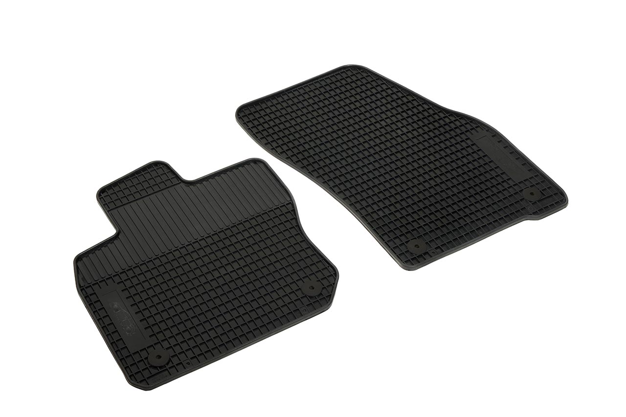 Original VW Tayron Satz Allwetterfußmatten Set Gummimatten vorne & hinten mit Druckknopf-Befestigung