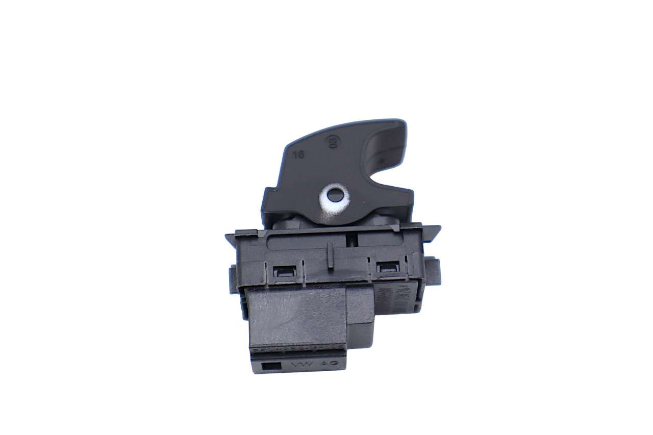 Original VW Passat Golf Seat Leon Formentor Schalter für elektrischen Fensterheber schwarz/weiß Beifahrerseite vorn