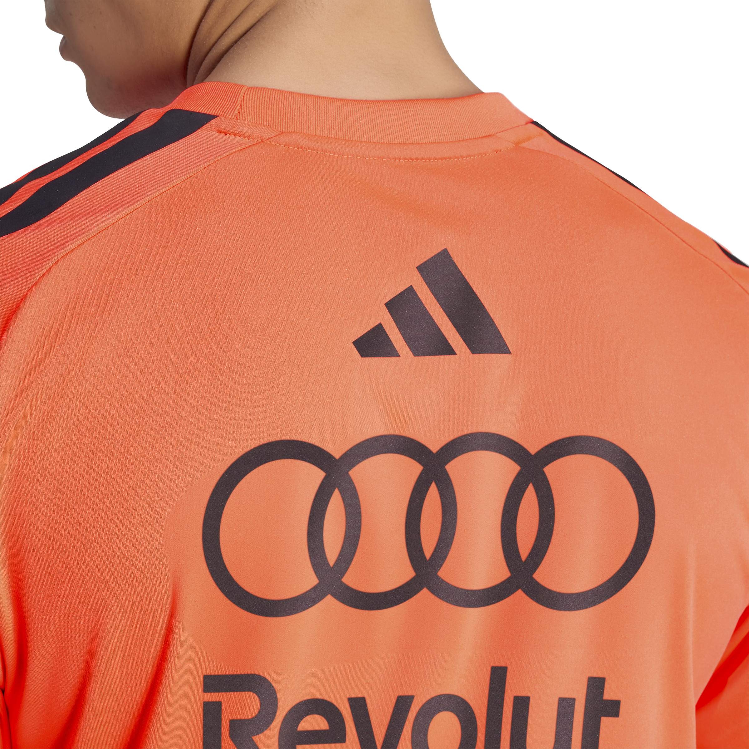 Original Audi Formel 1 Mechanics Set up T-Shirt, Herren, Orange 31326045-6