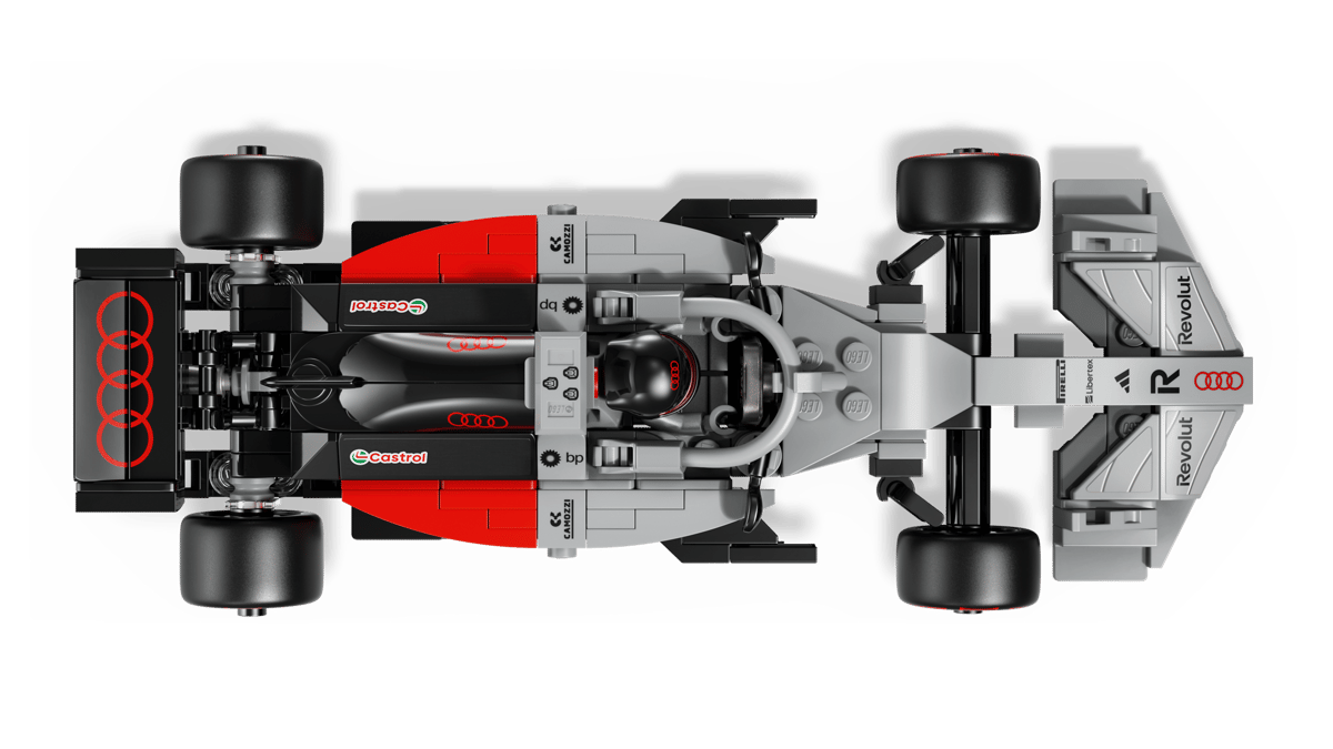 Original Lego Speed Champions Audi Revolut F1® R26, grau/rot/schwarz - 3202600010