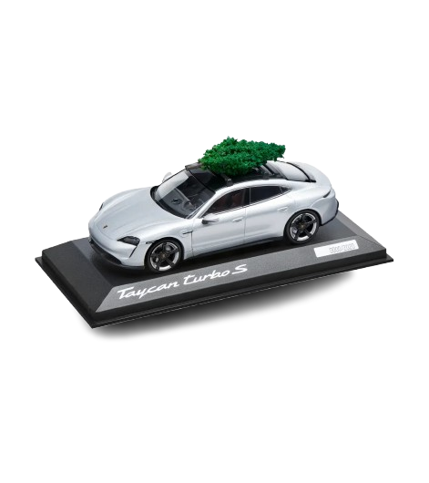 Original Porsche Taycan Turbo S Christmas Modellauto, 1:43 - WAP0207800MCHR