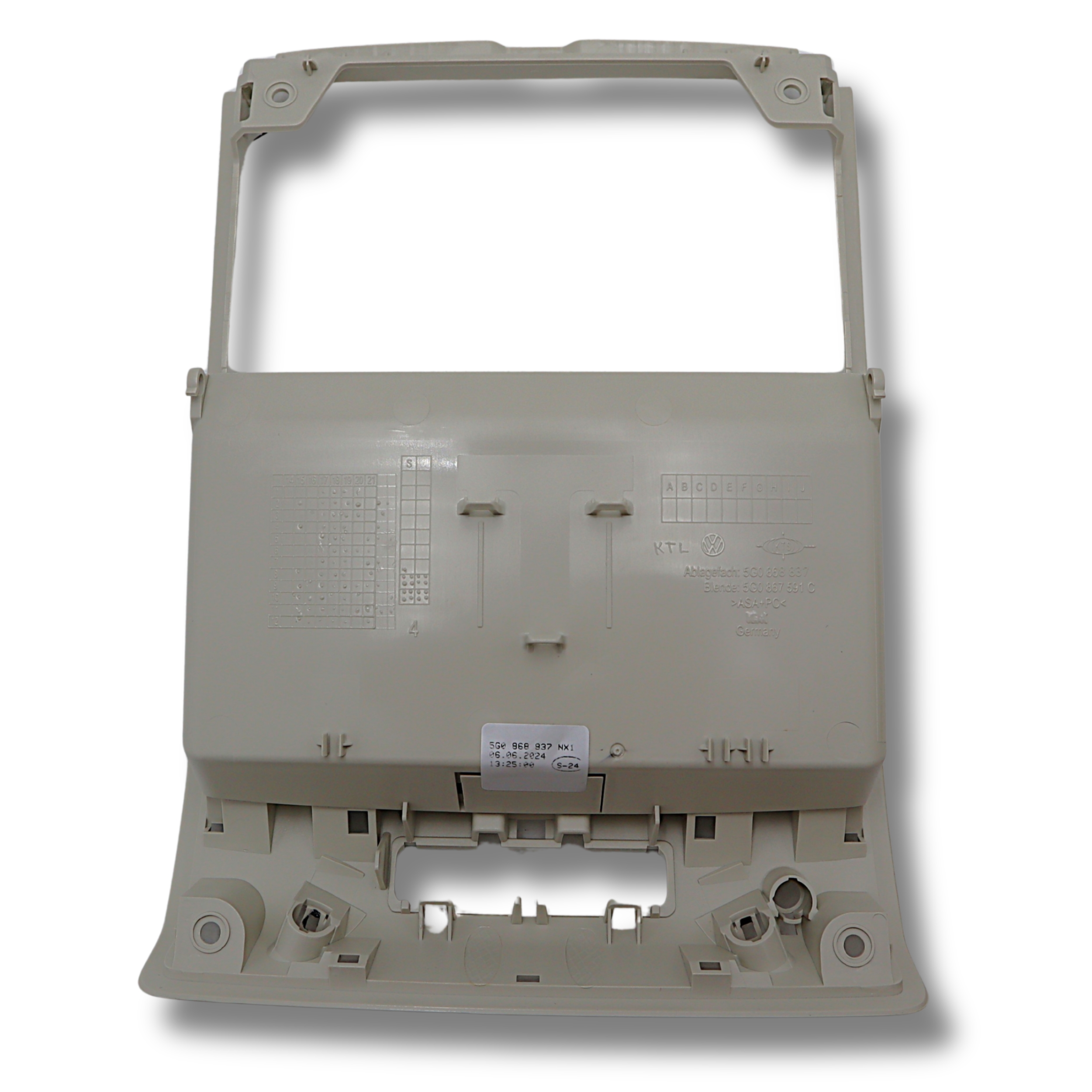 Original VW Passat Ablage Dachhimmel Aufbewahrung, weiß