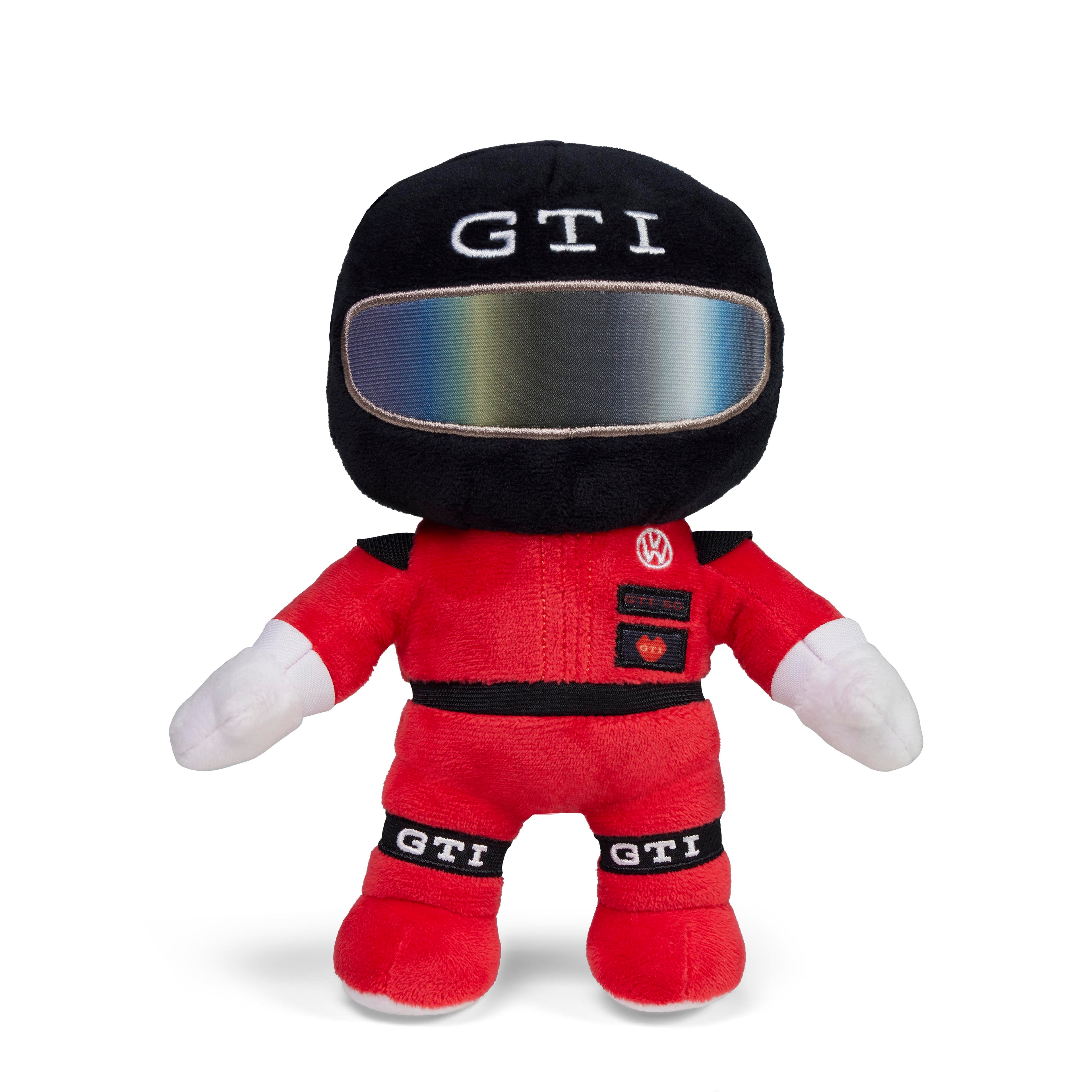 Original Volkswagen Plüschtier "Jacky", GTI Kollektion, Rot/Schwarz
