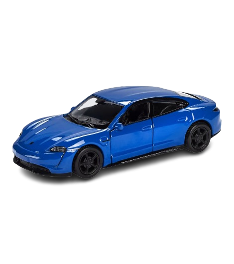 Original Porsche Taycan Turbo S Aufziehspielzeugauto, blau - WAP0400290RTTS