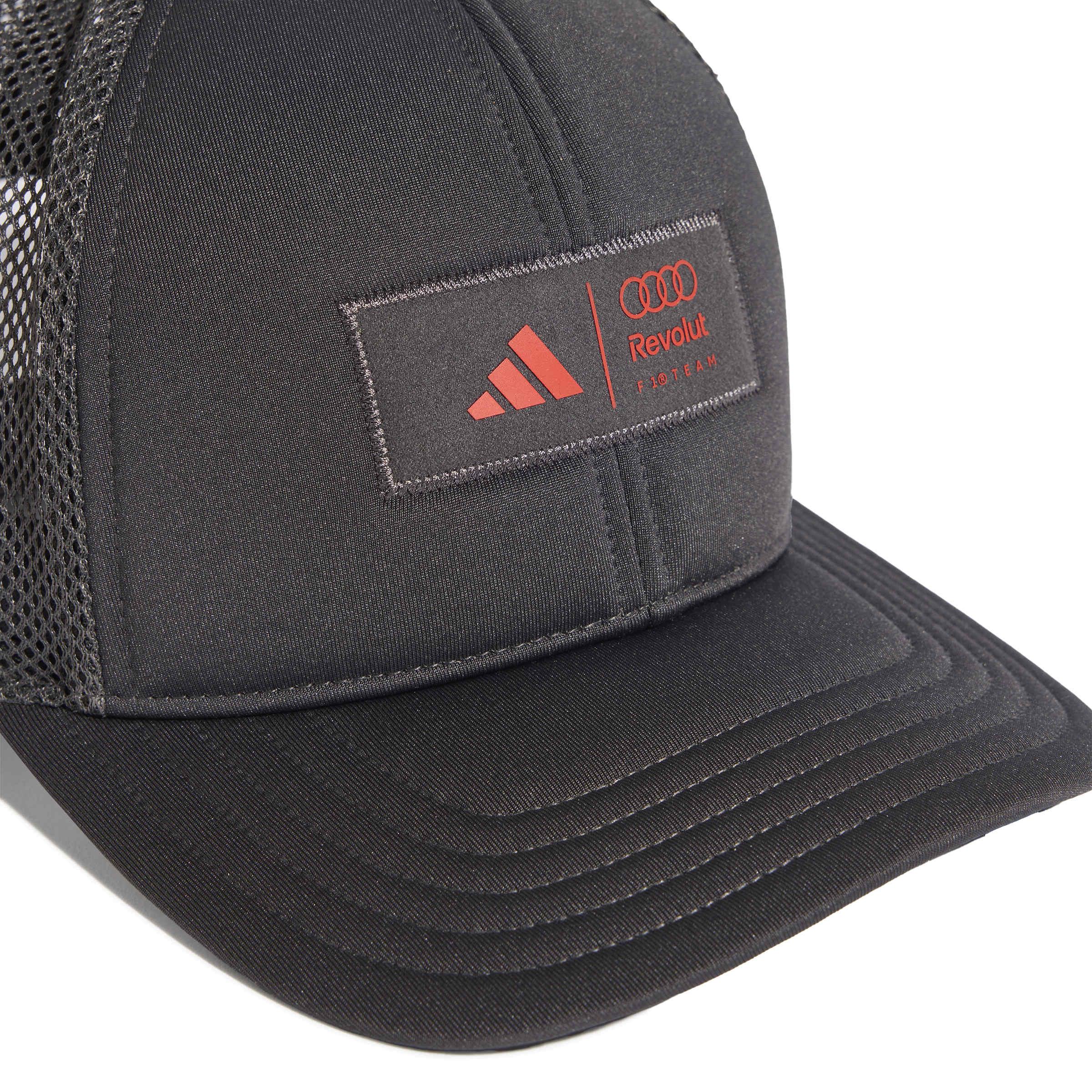 Original Audi Formel 1 F1 Team Trucker Cap grau 313260480-Konfig