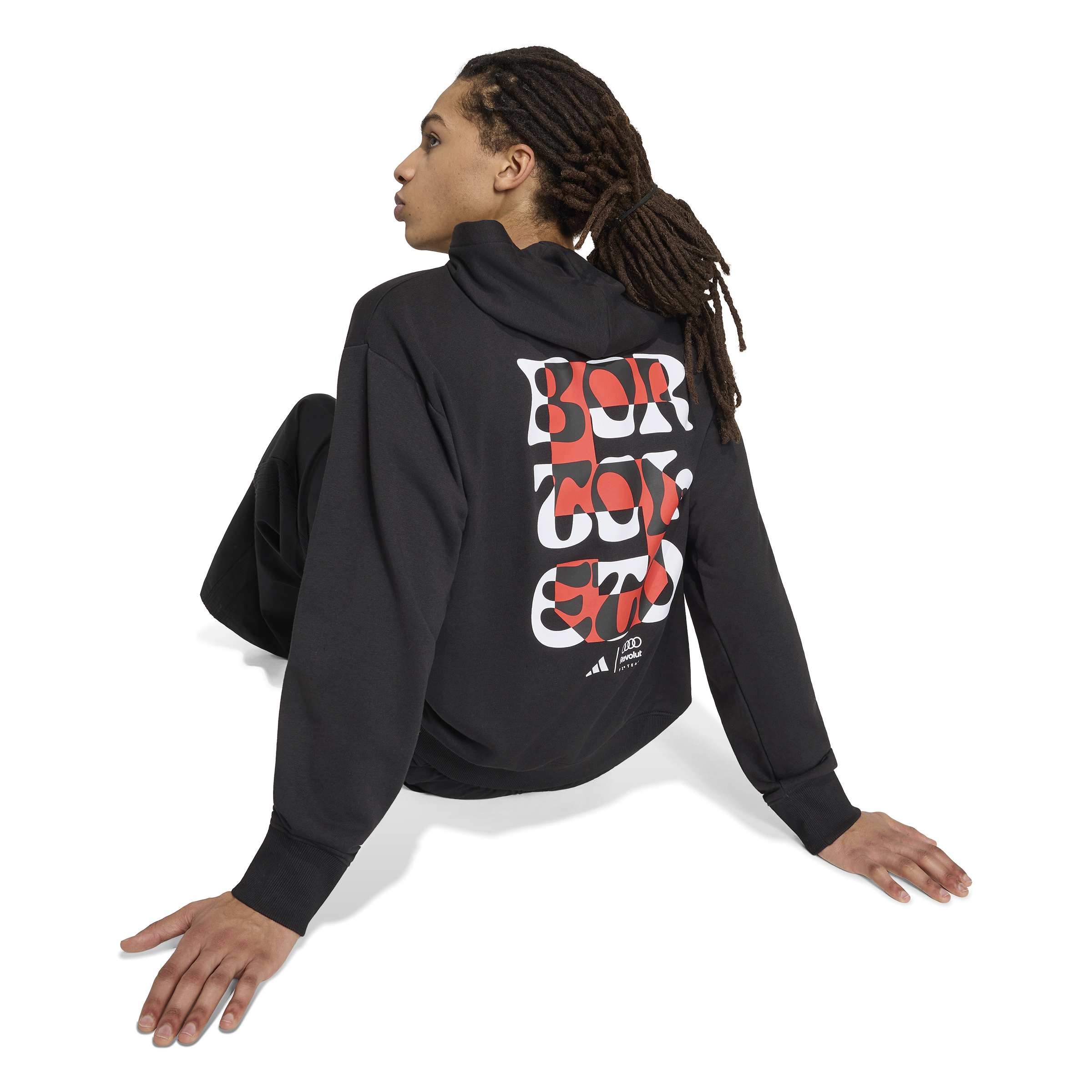 Original Audi Formel 1 Fan Bortoleto Hoodie II Herren, schwarz - 313260620-Konfig