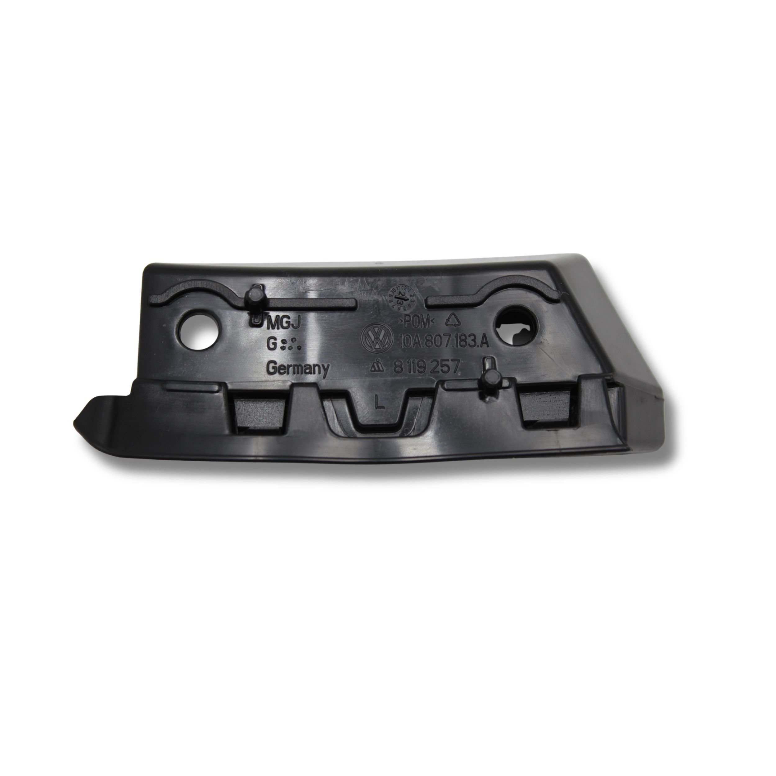 Original Volkswagen ID3 Führungsprofil links oben vorn Stoßfänger