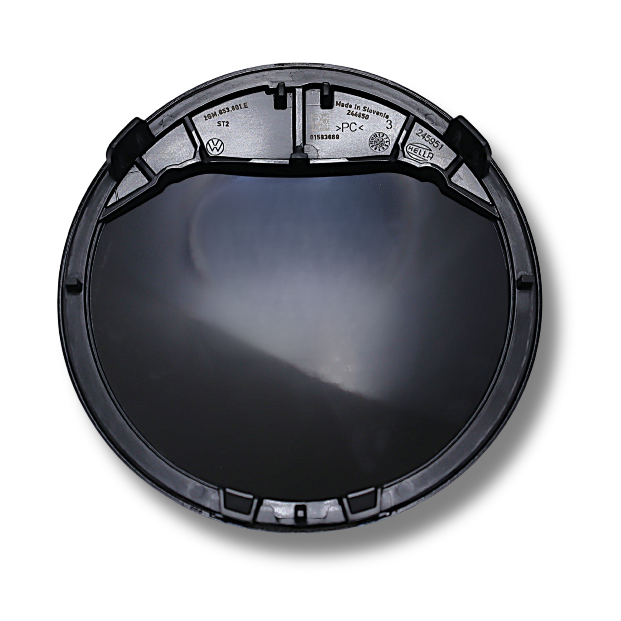 Original VW Emblem für Kühlergrill schwarzverchromt glänzend – 2GM853601EDPJ