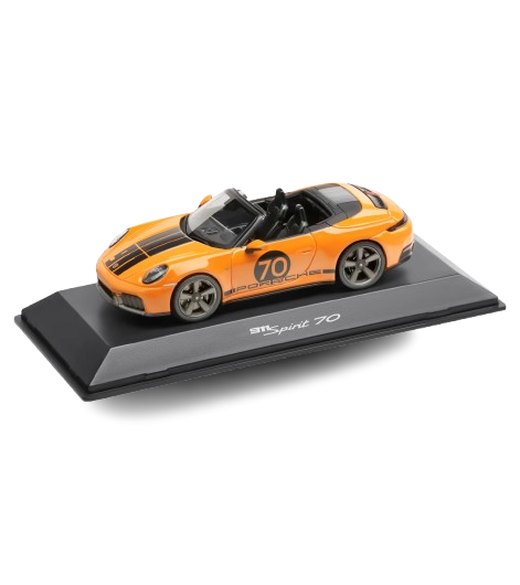 Original Porsche 911 Spirit 70 Modellauto 1:43, signalorange - WAP0200540SGTS