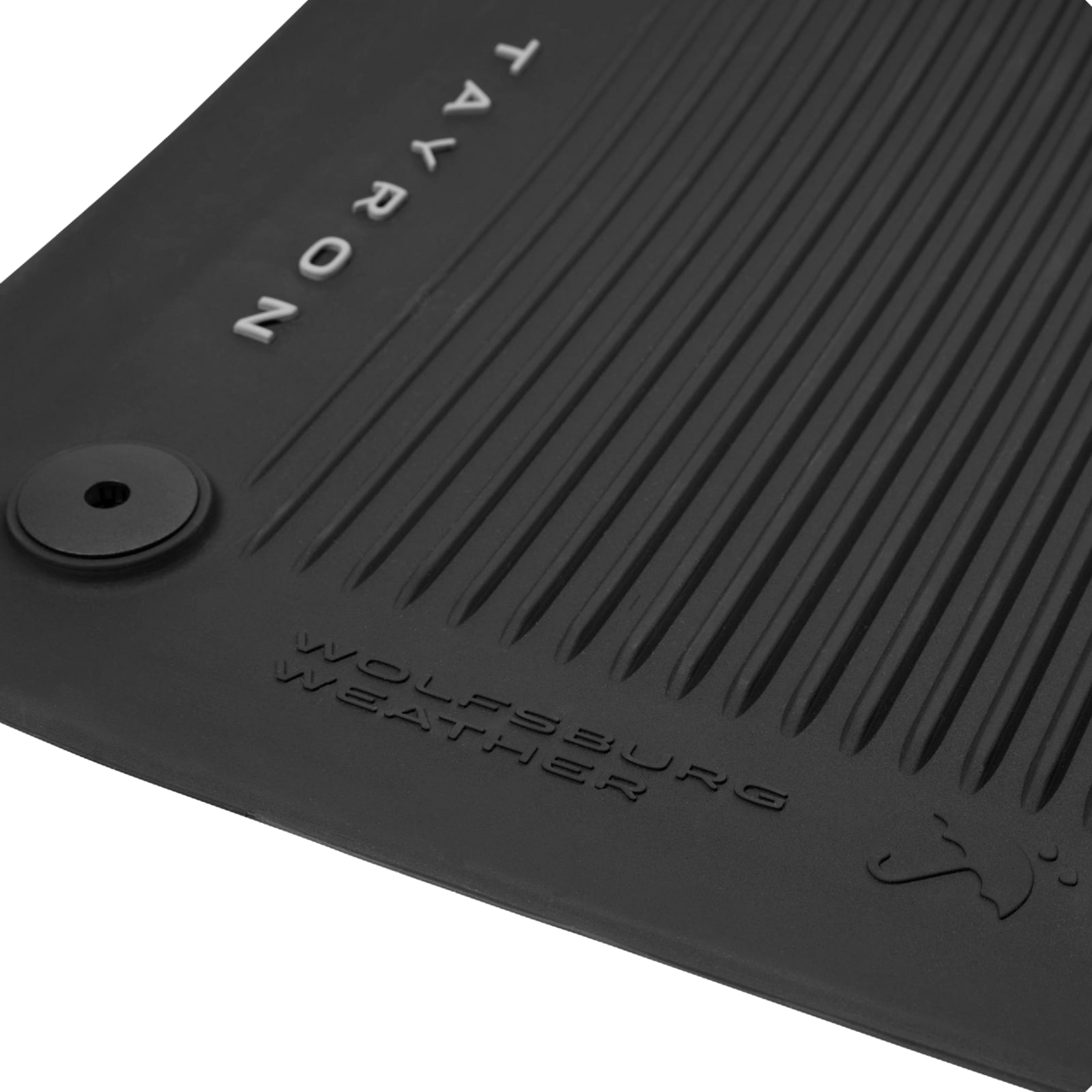 Original VW Tayron Satz Allwetterfußmatten Set Gummimatten vorne & hinten mit Druckknopf-Befestigung