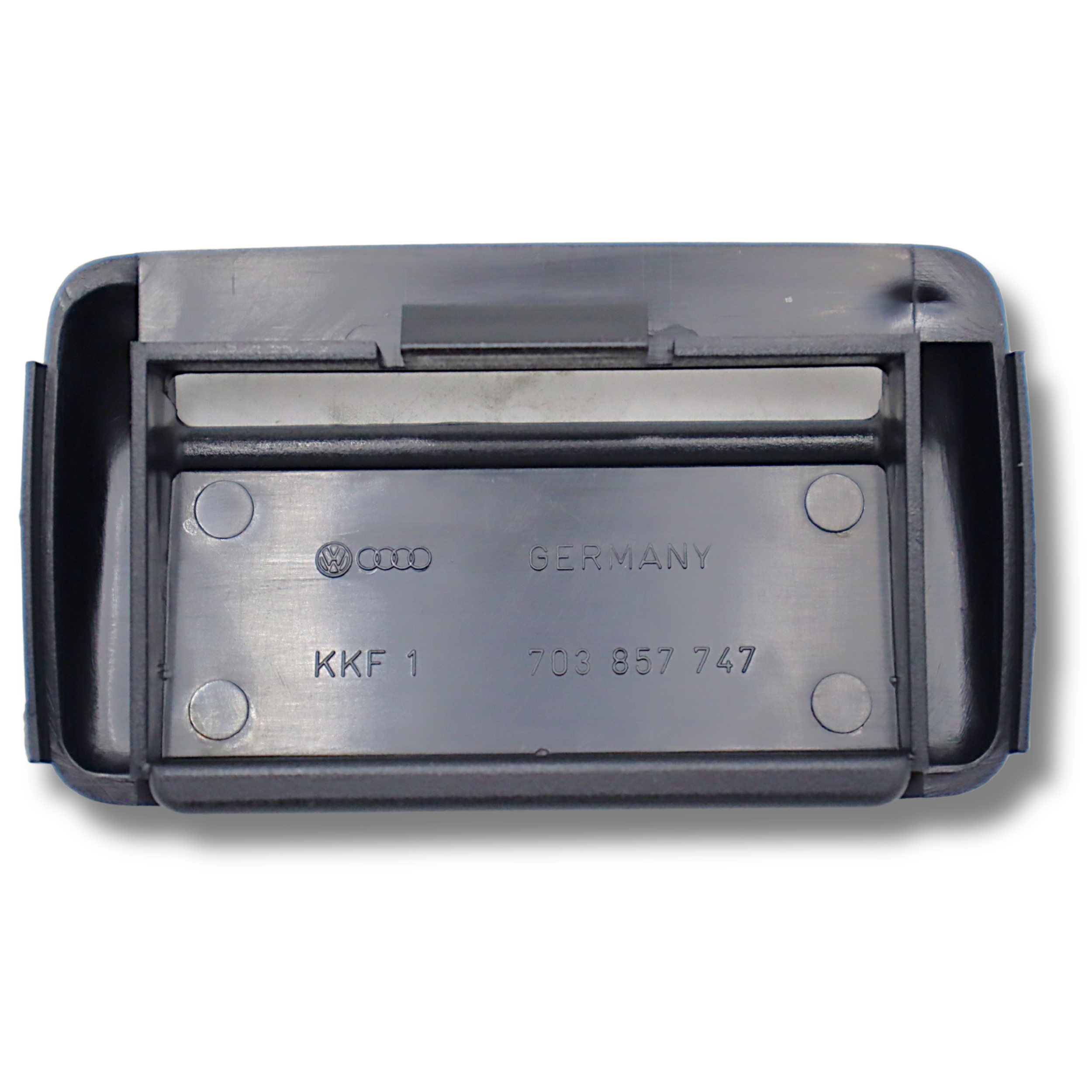 Original VW Transporter Gurtbandführung satinschwarz 1.Sitzreihe