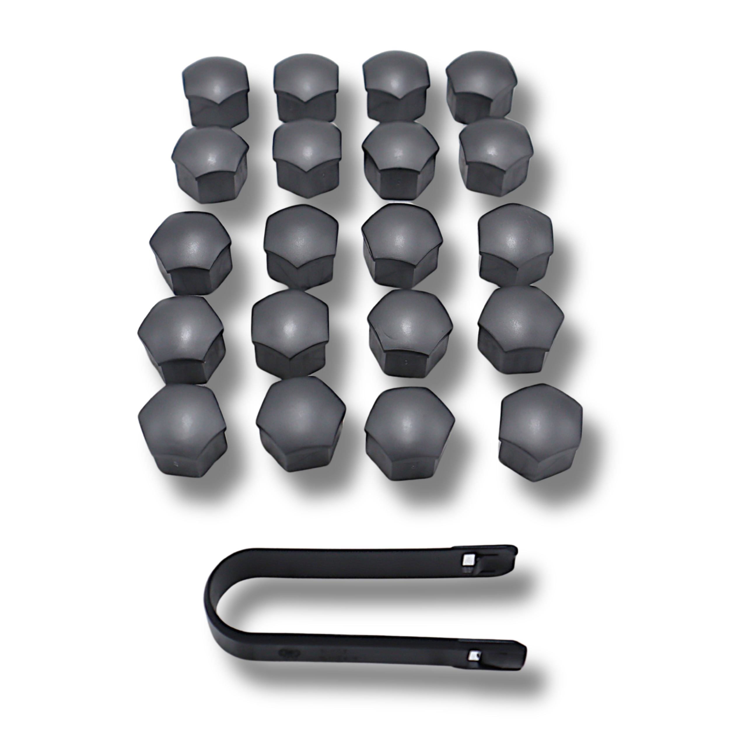 Original Abdeckkappen "SET" Audi für Radschrauben Kappen  321601173A Z37  8D0012244A