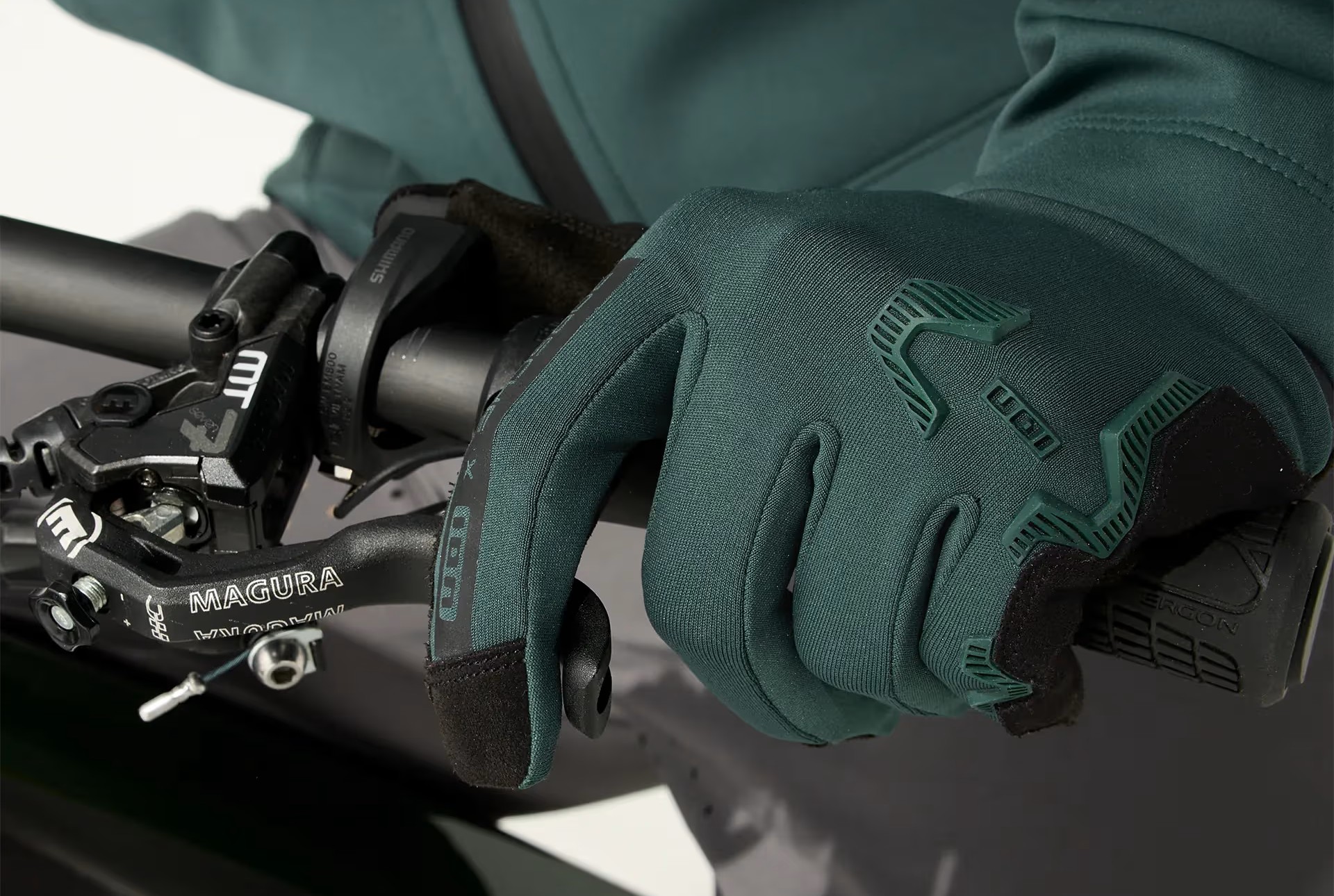 Original Porsche Fahrradhandschuhe, Porsche X ION, grün - WAP716-Konfig