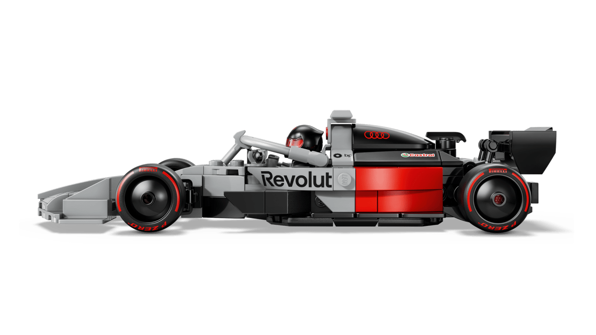 Original Lego Speed Champions Audi Revolut F1® R26, grau/rot/schwarz - 3202600010