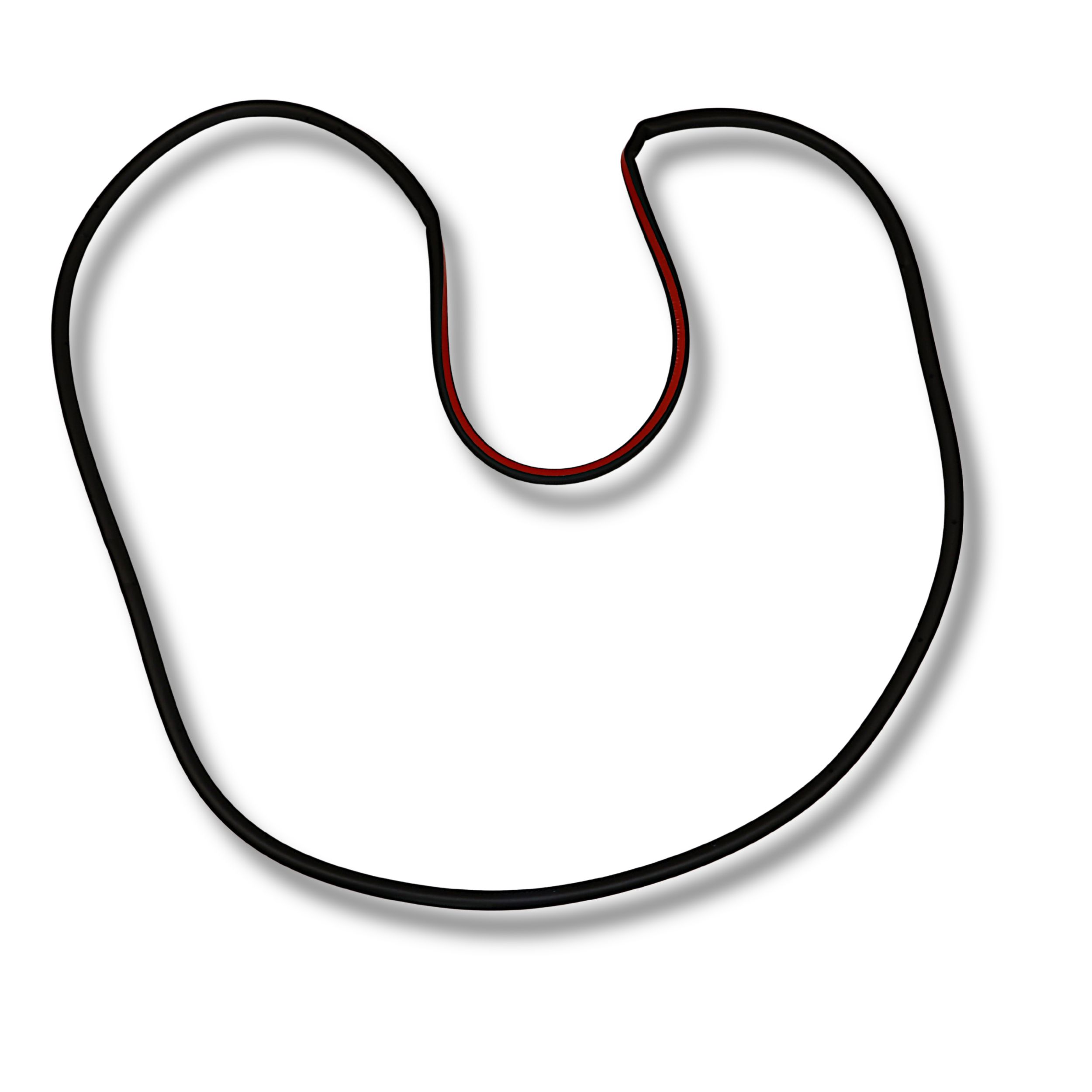 Original Volkswagen Tiguan Türdichtung hinten rechs außen, schwarz - 5N0839702A 5AP