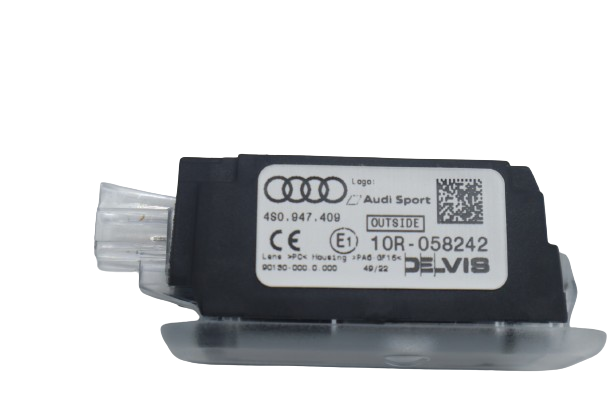 Original Audi R8 RS3 RS4 Einstiegsleuchte "Audi Sport" links