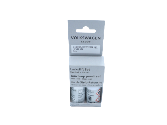 Original Audi VW SEAT Skoda Lackstiftset LY7W lichtsilber-metallic