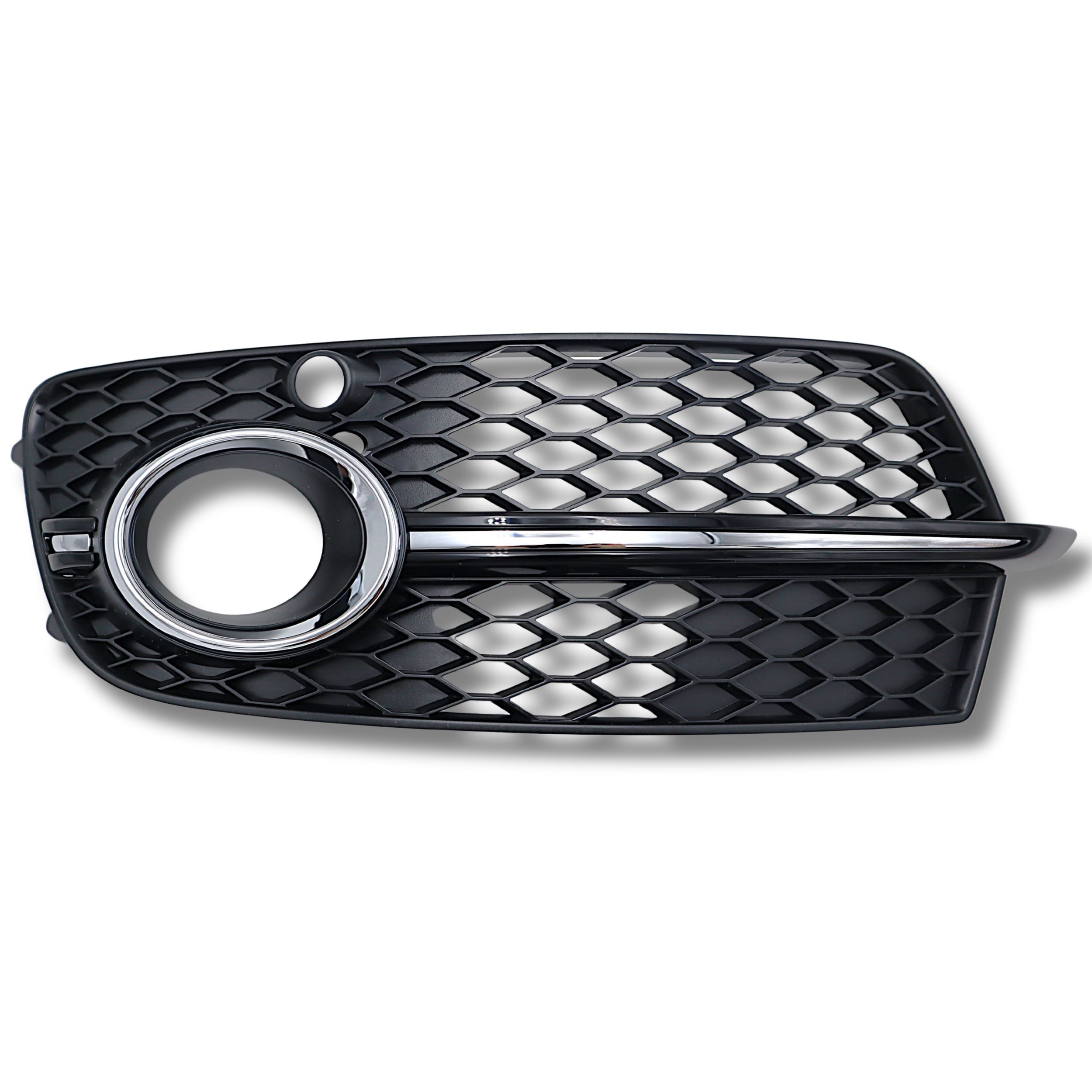 Original Audi Q5 Luftführungsgitter links satinschwarz/chrom