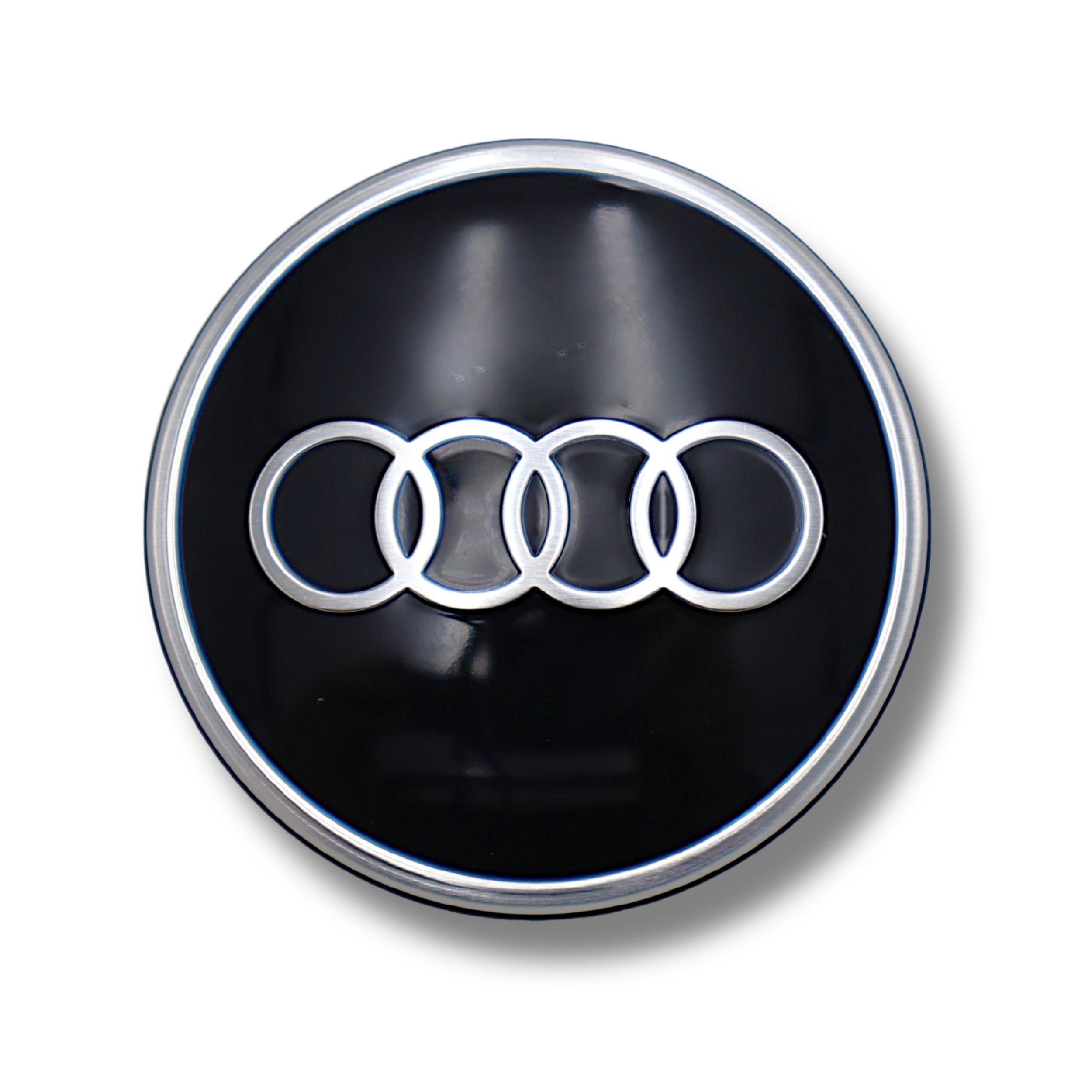 Original Audi A1 A3 A4 A5 A6 A8 Q2 Q3 Q5 Radzierkappe Nabenkappe Felgendeckel schwarz-glänzend