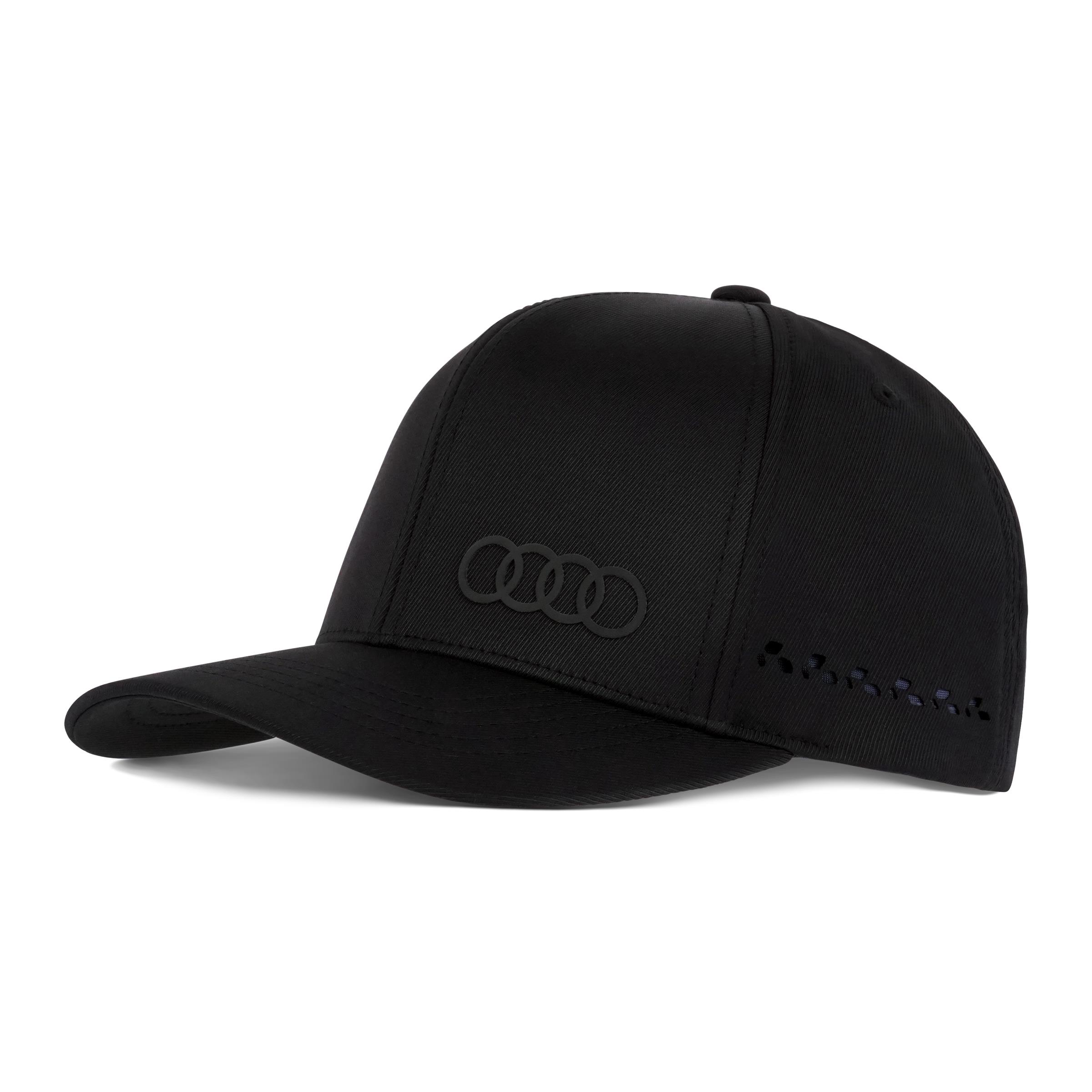 Original Audi Tec-Cap, schwarz B-Ware OVP fehlt Baseballkappe Baseballcap Kappe