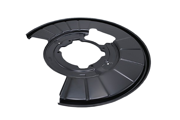 Original VW Touareg Bremsträgerblech hinten rechts Parkbremse