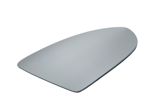 Original VW Golf Sportsvan Touran Spiegelglas rechts mit Trägerplatte