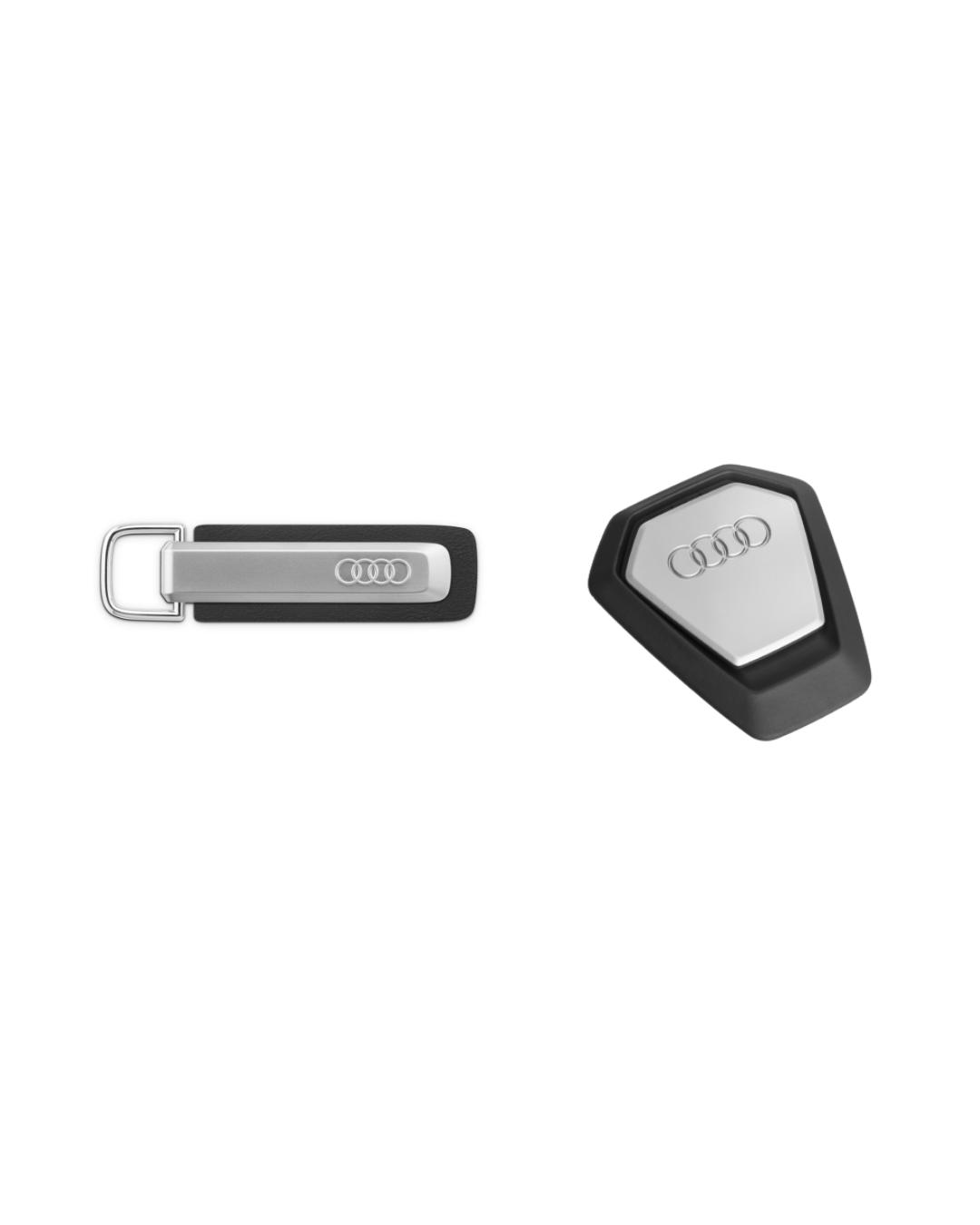 Original "SET" Audi Schlüsselanhänger Leder Ringe & Duftspender orientalisch