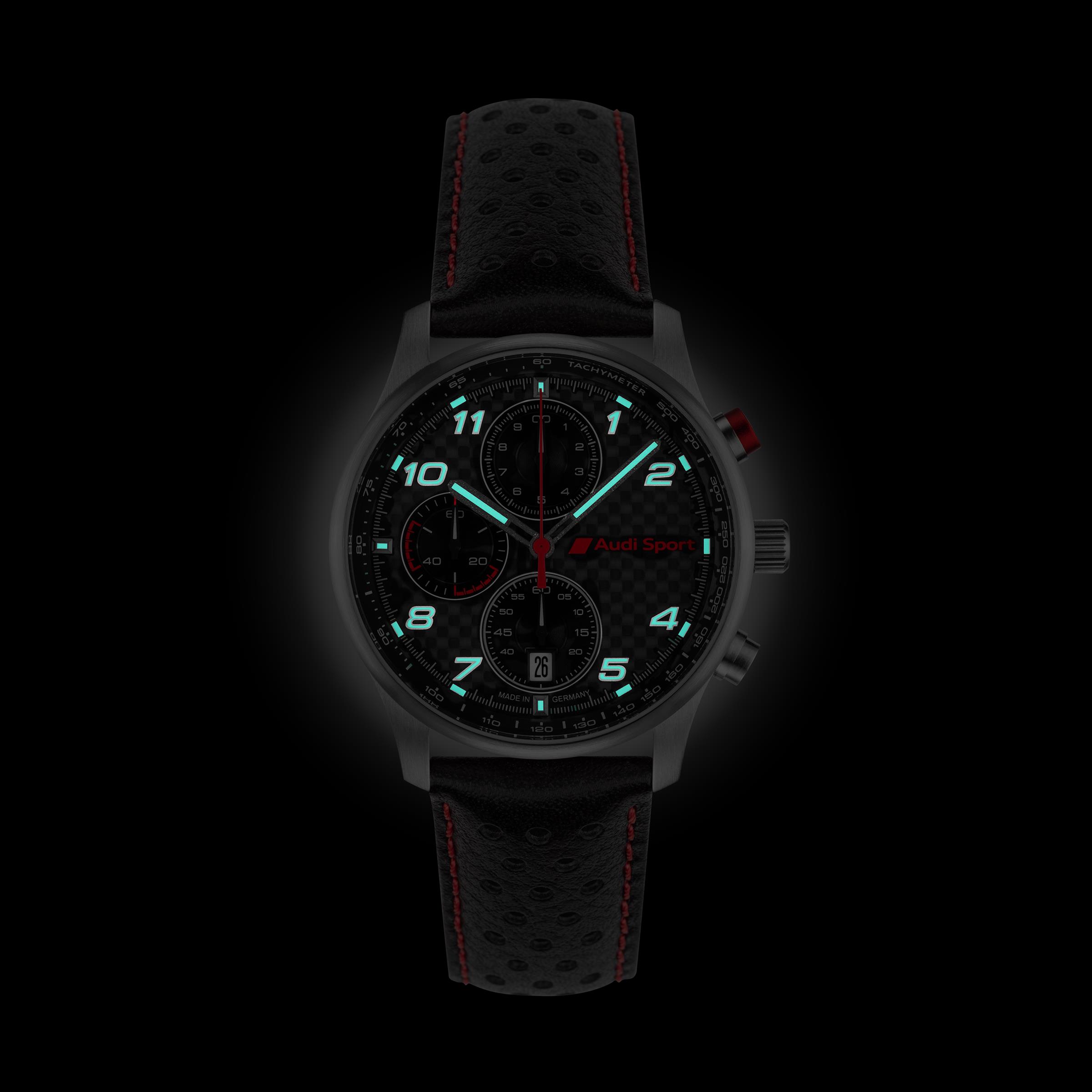 Audi Sport Chronograph Carbon, Herren 3102500500_4