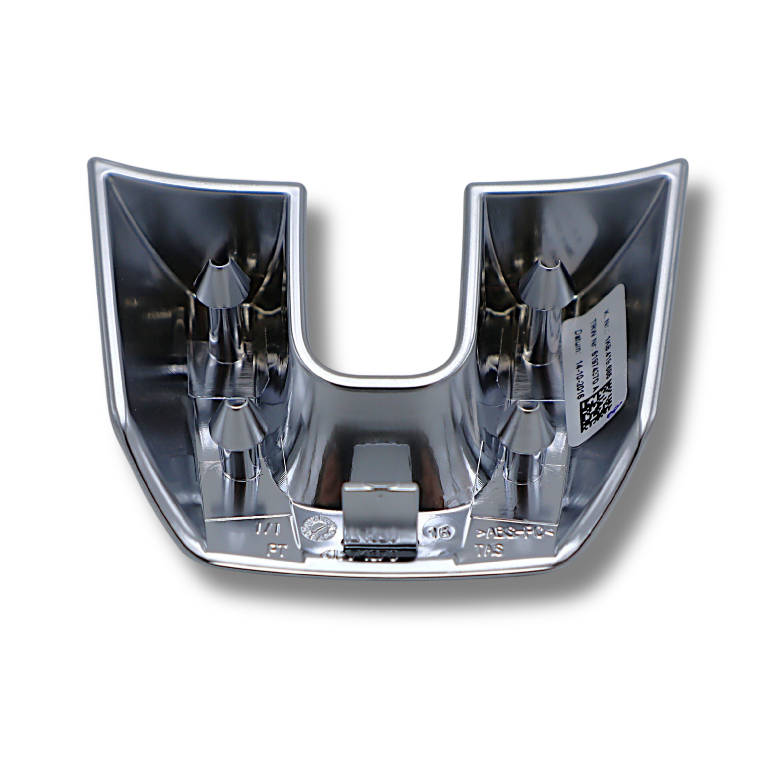 Original VW Scirocco Tiguan Abdeckkappe für Lenkrad, vorne unten, aluminium