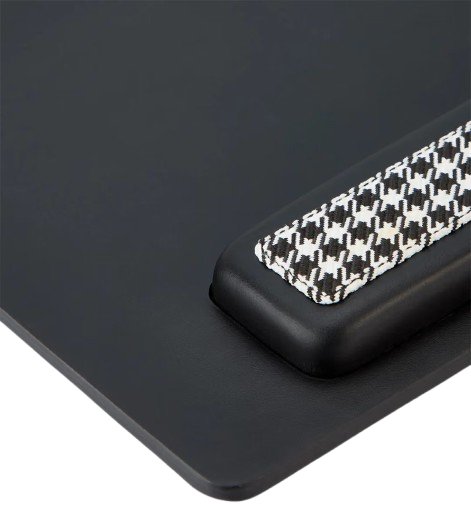Original Porsche Mousepad Pepita, schwarz-weiß - WAP05000326MPP