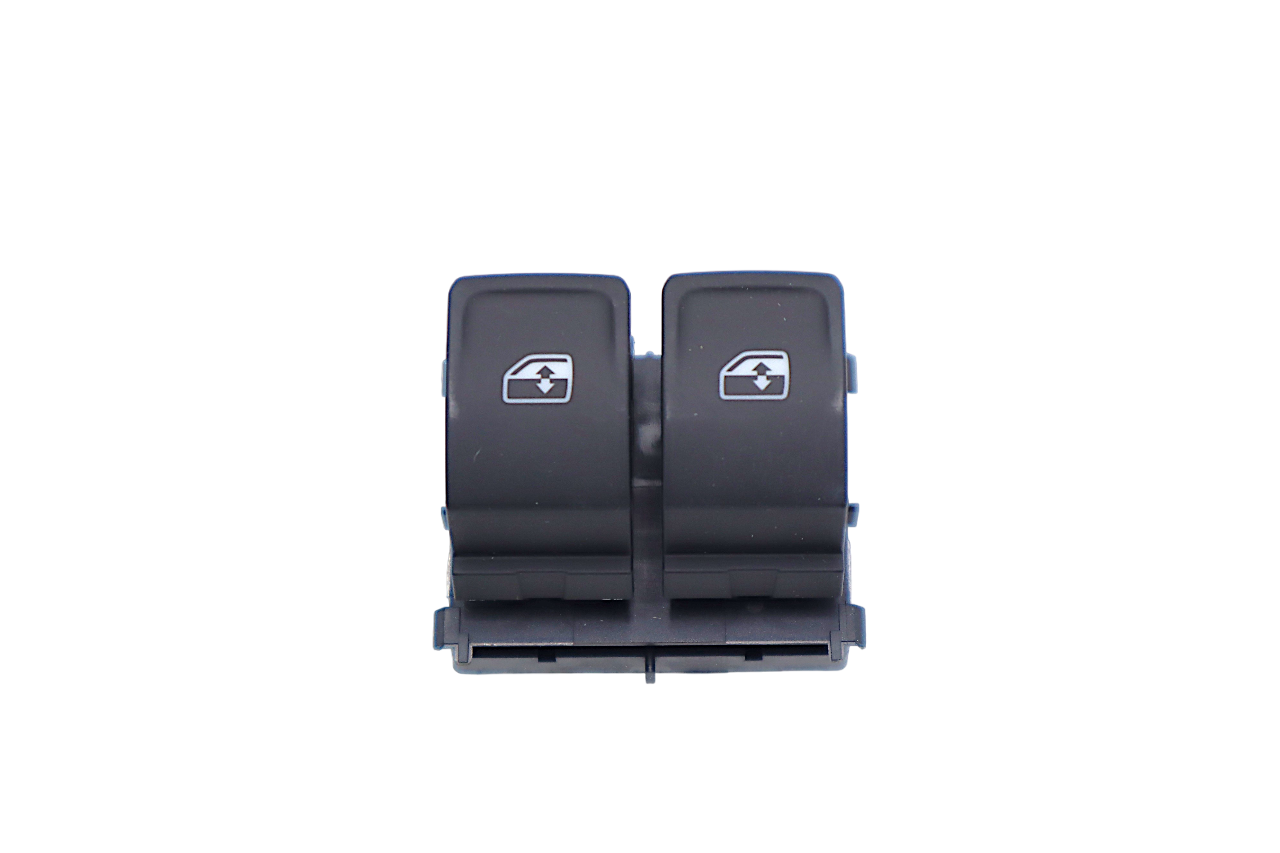 Original VW Polo Seat Leon Ibiza Schalter für elektrischen Fensterheber Fahrerseite schwarz/weiß 2-türig