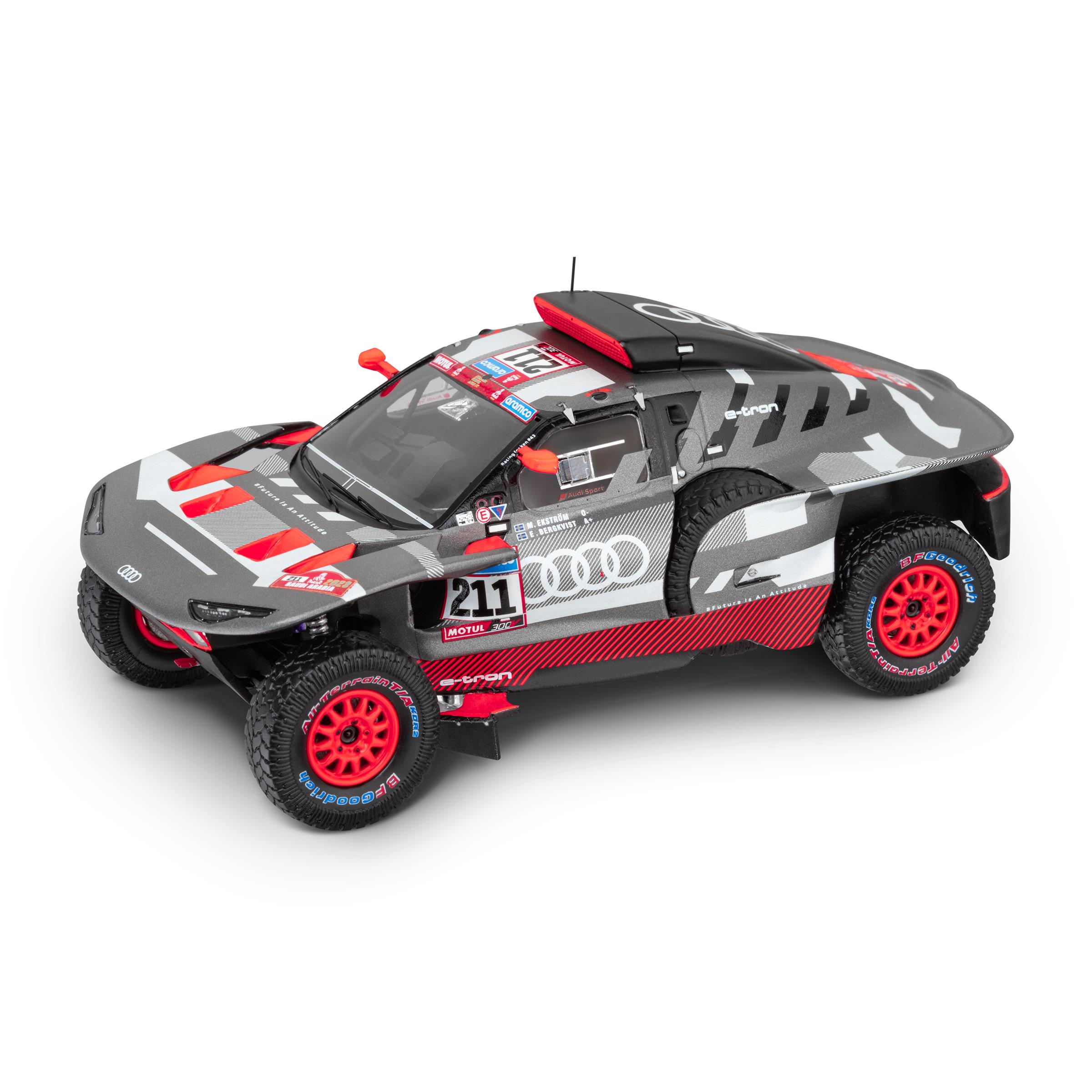 Original Audi RS Q-etron, Dakar 23, Ekstr./Bergk., 1:43