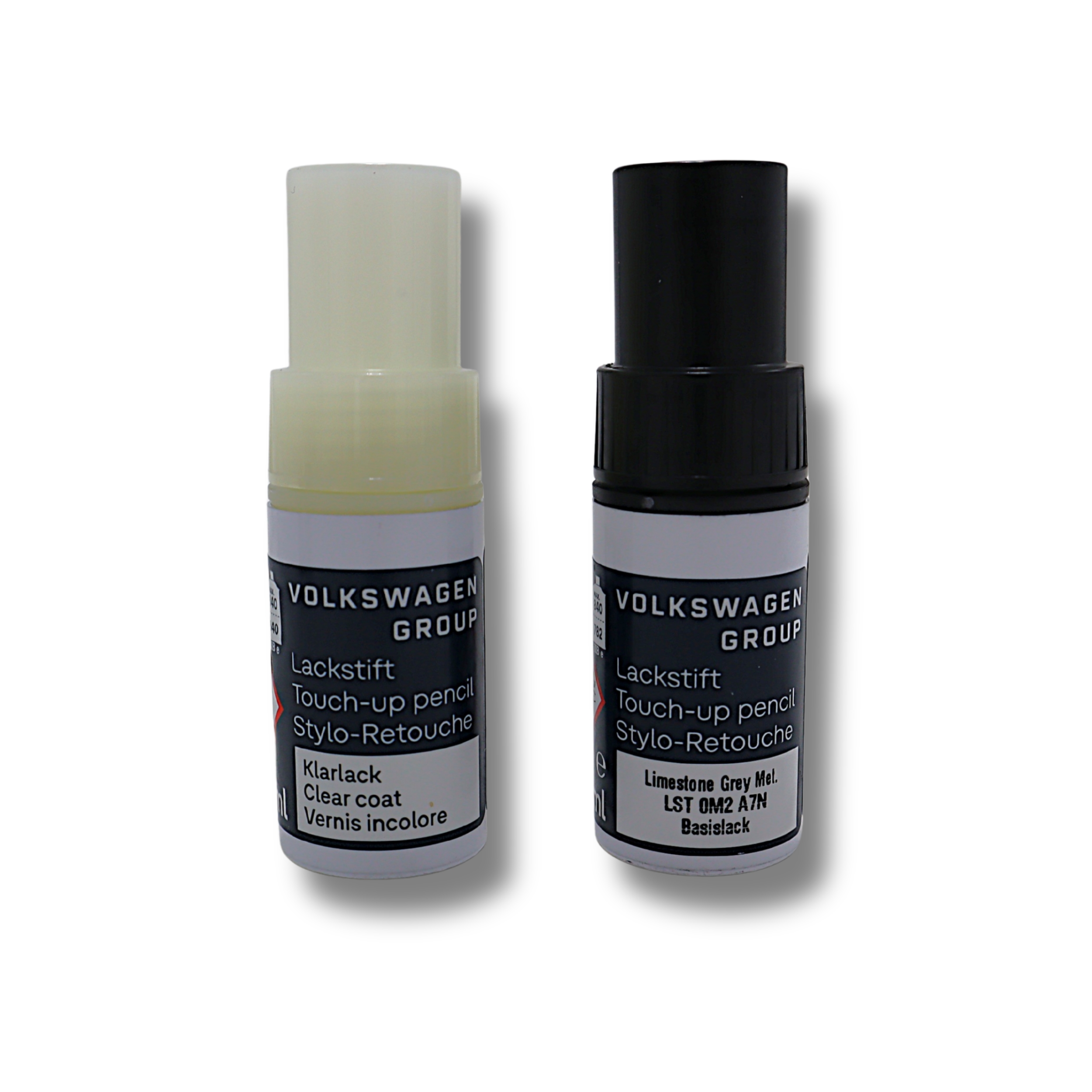 Original Audi VW SEAT Skoda Lackstiftset LA7N limestone grey-metallic - LST0M2A7N