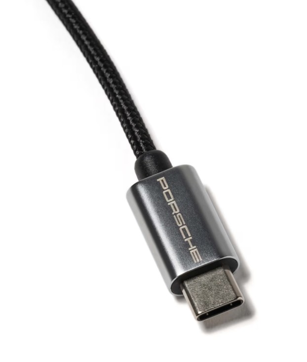 Original Porsche USB Type-C™-Smartphone-Ladekabel mit Apple-Lightning®-Anschluss-9J1073900