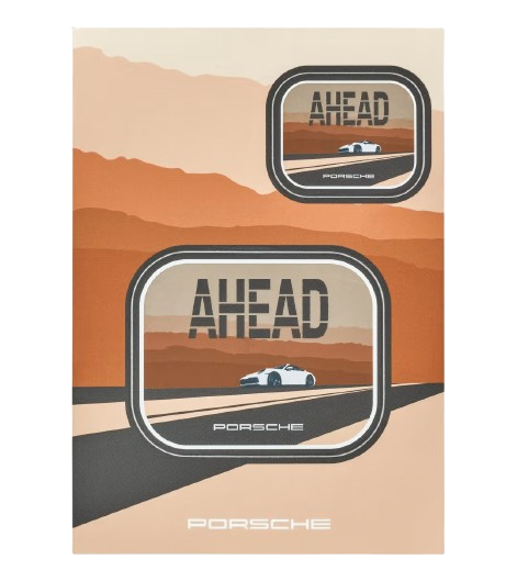 Original Porsche Sticker-Set AHEAD Ltd, mehrfarbig - WAP0508010SSTS