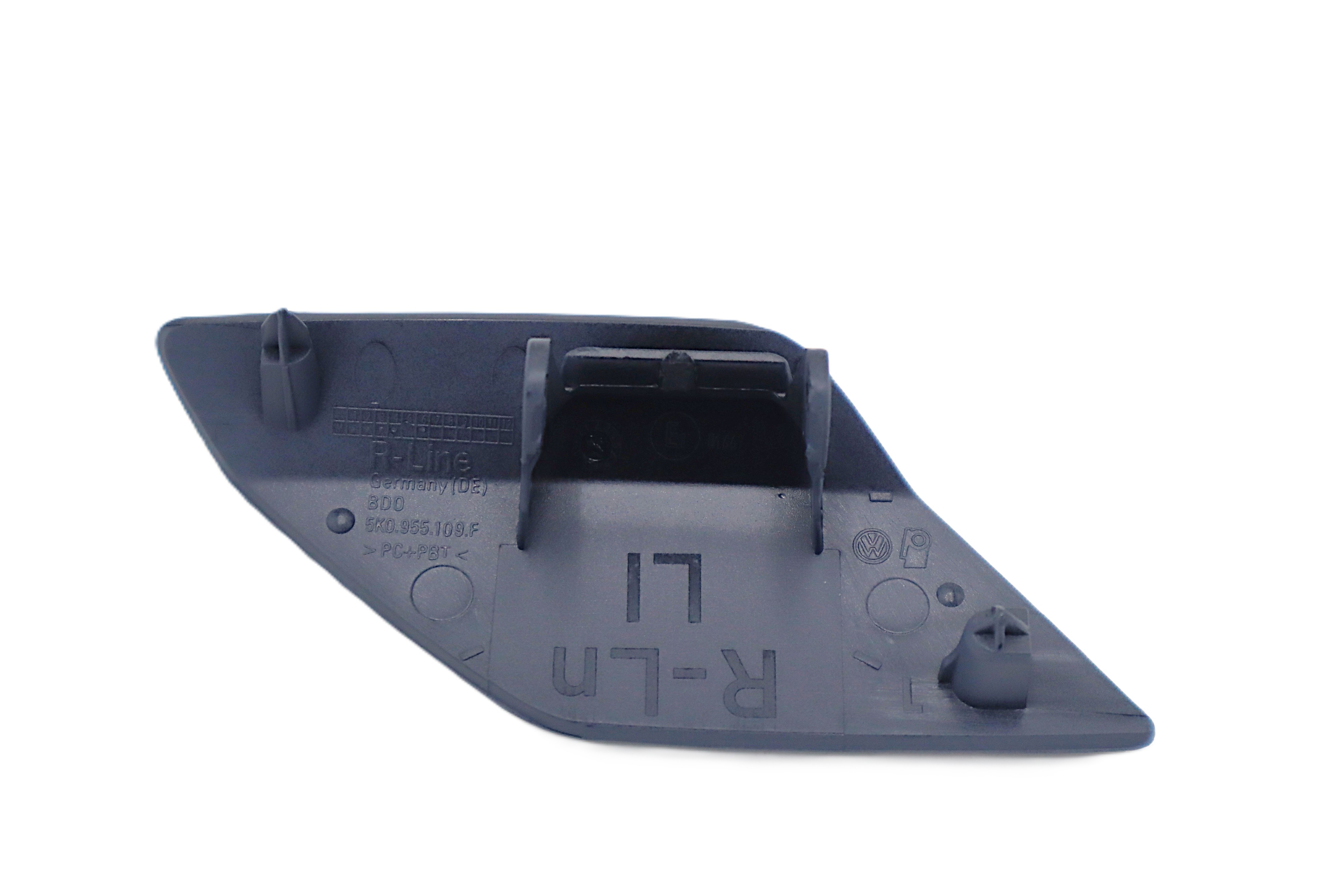 Original VW Golf VI Cabrio Abdeckkappe Scheinwerferwischanlage Kappe grundiert vorne links Stossfänger