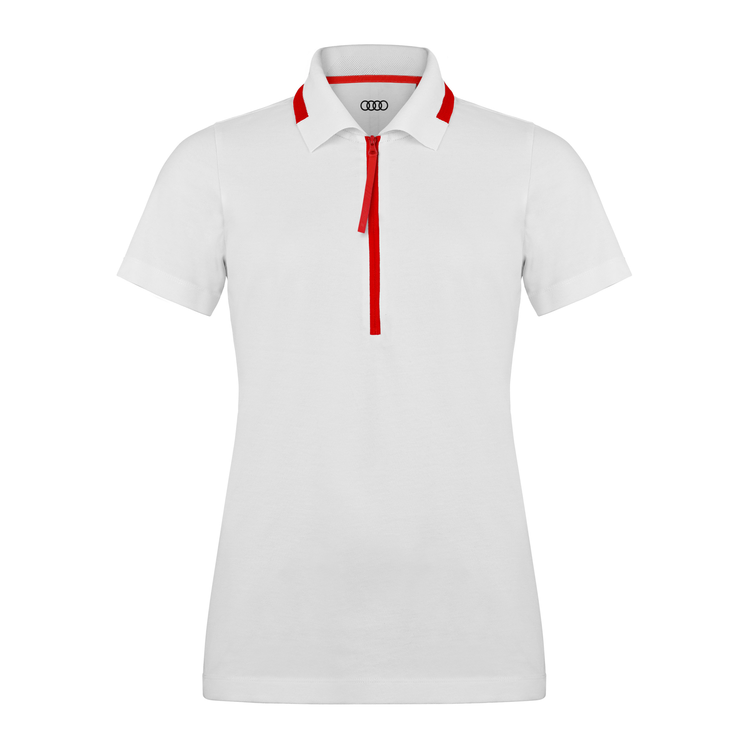 Original Audi Sport Poloshirt, Damen, weiß