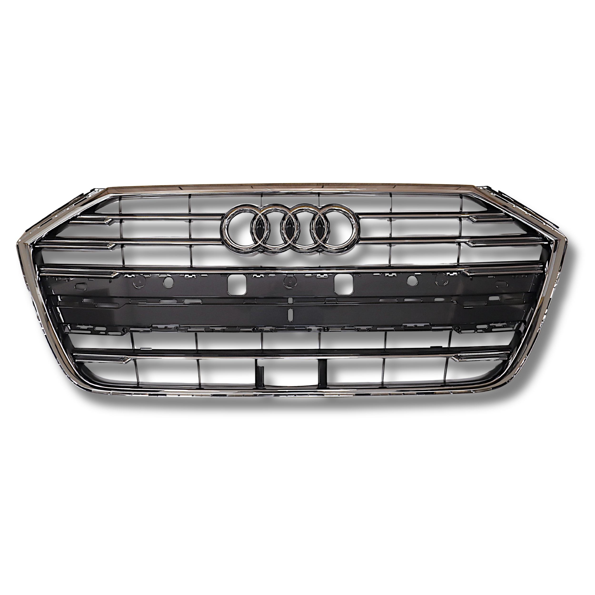 Original Audi Kühlergrill, dark chrom highgloss – 4N0853651LRN4