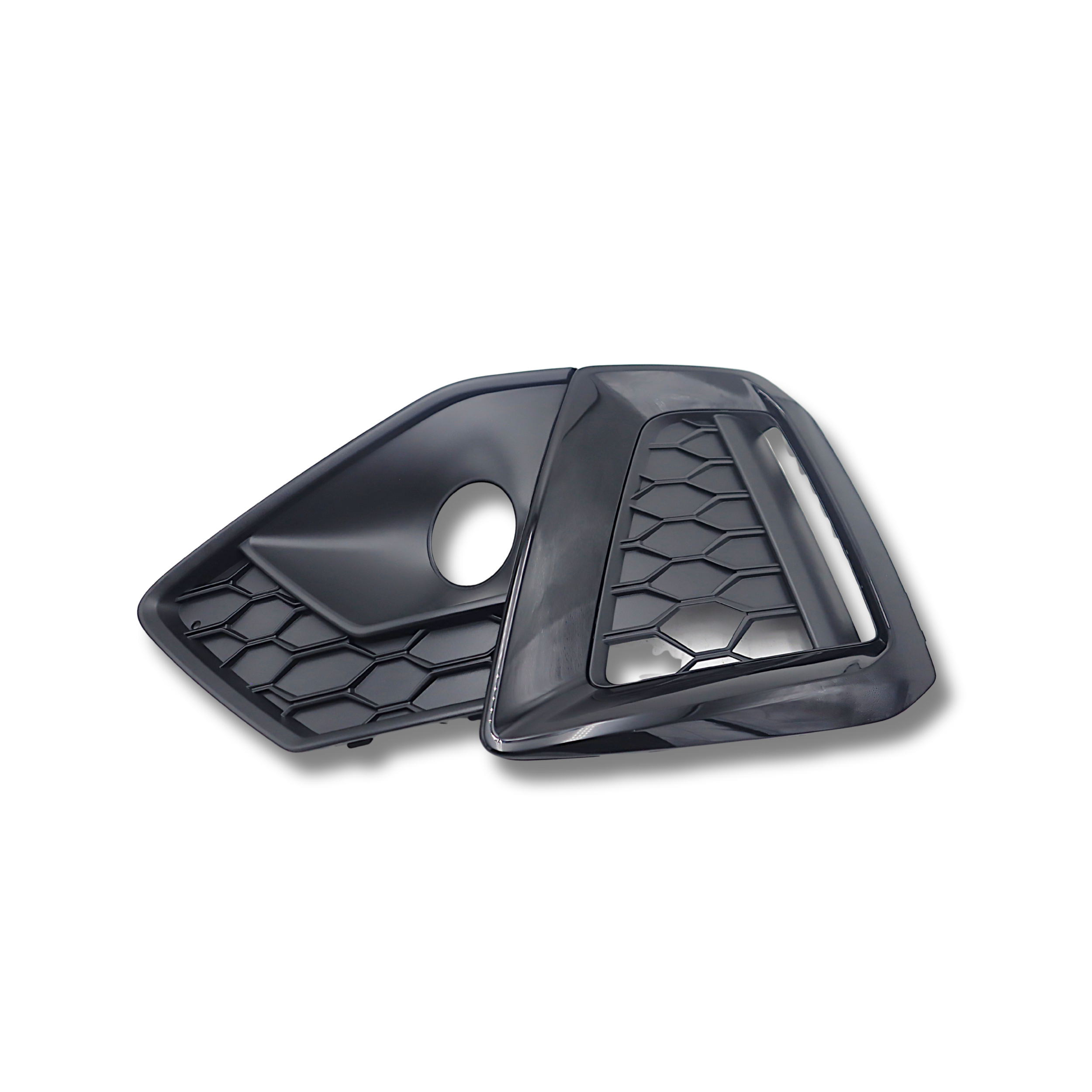 Original Audi A4 Luftführungsgitter rechts satinschwarz/schwarz-glänzend