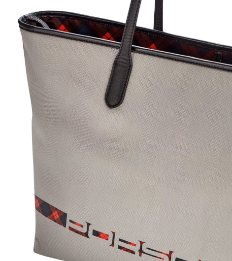 Original Porsche Shopper Einkaufstasche Reisetasche Turbo, grau - WAP0353530RTRB