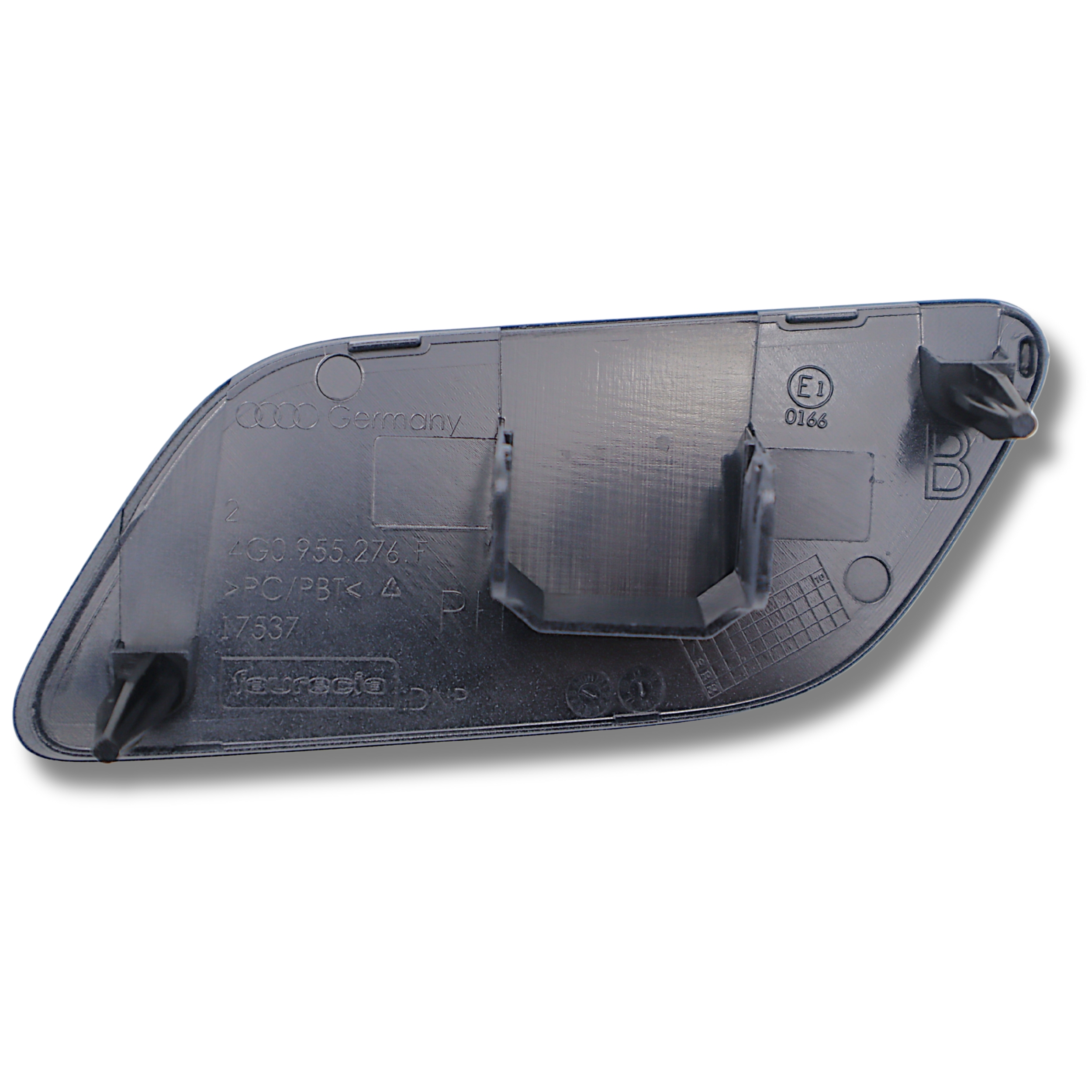 Original Audi A6 Abdeckkappe Scheinwerferwaschanlage Kappe Stossfänger vorne rechts grundiert