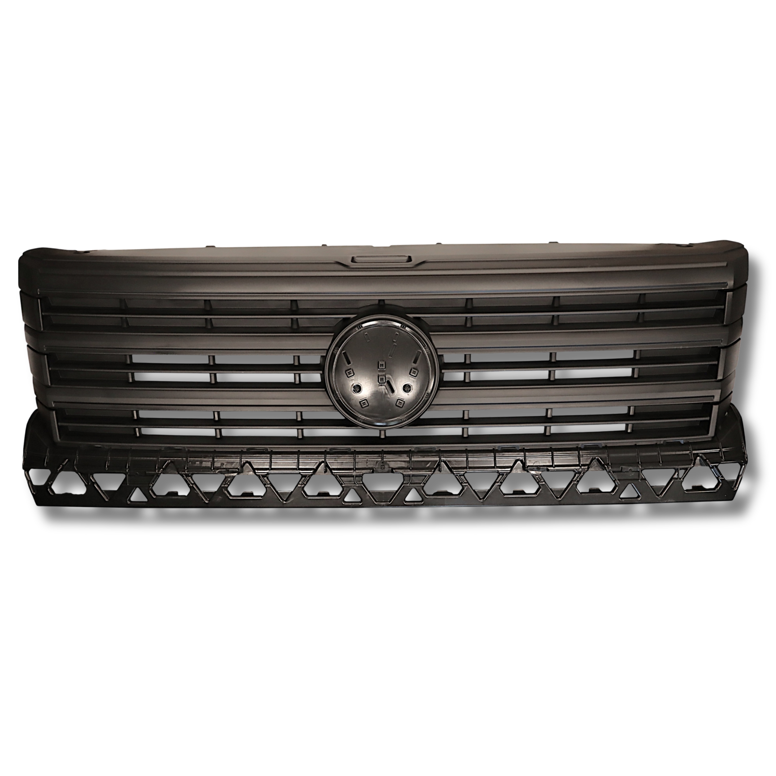 Original Volkswagen Kühlergrill, satinschwarz – 7C0853653L9B9