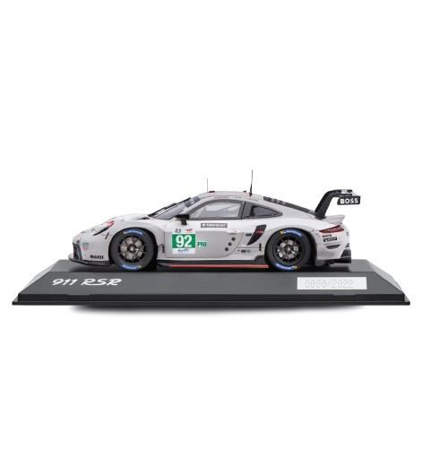 Original Porsche 911 RSR #92 24h Le Mans 2022 Ltd. Modellauto 1:43, mehrfarbig - WAP0209020RLEM