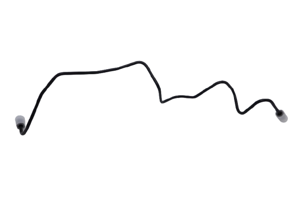 Original VW Polo Skoda Octavia Roomster Bremsrohr vom Bremsschlauch zum Radbremszylinder links hinten